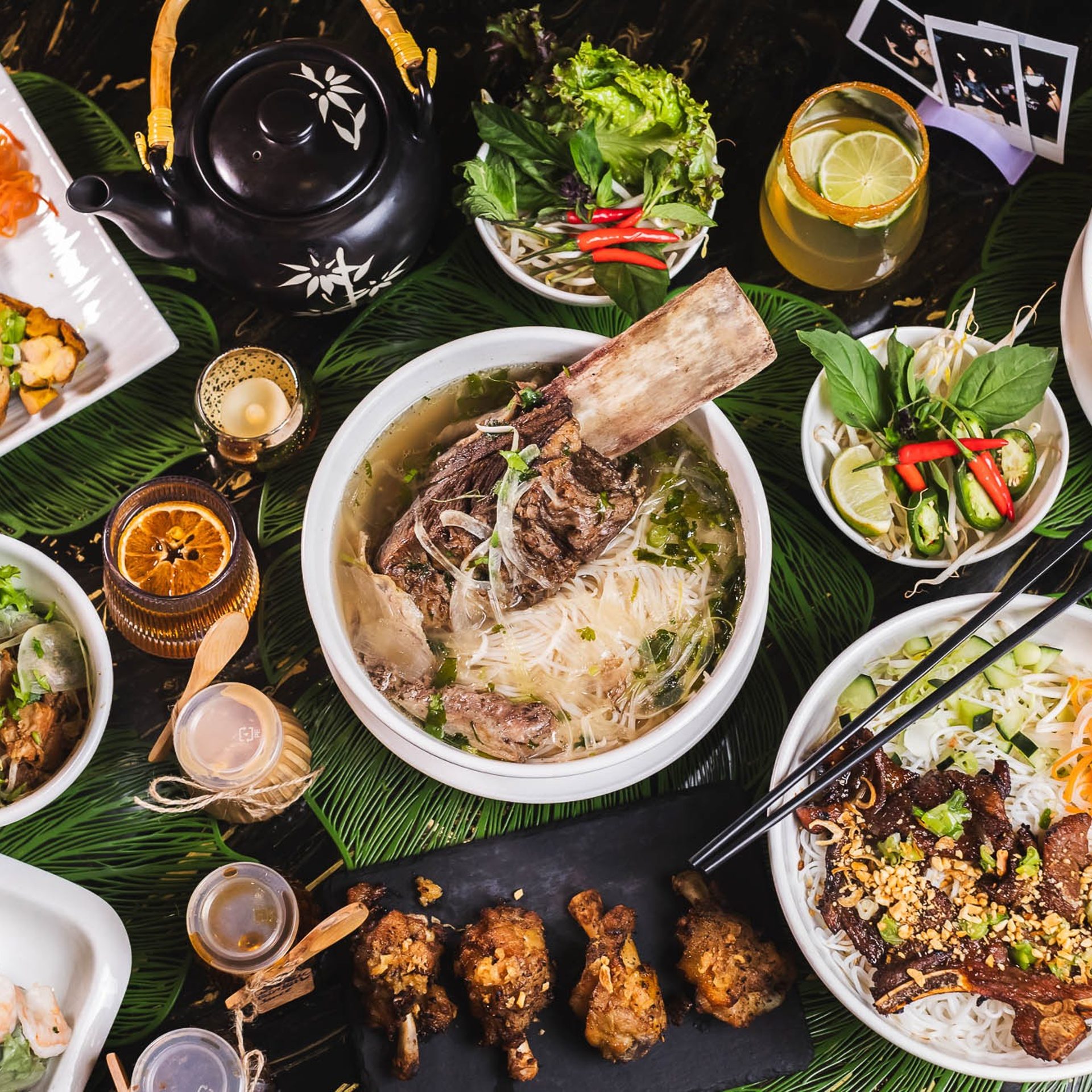 Bold Vietnamese Bowls Crafted with Care
