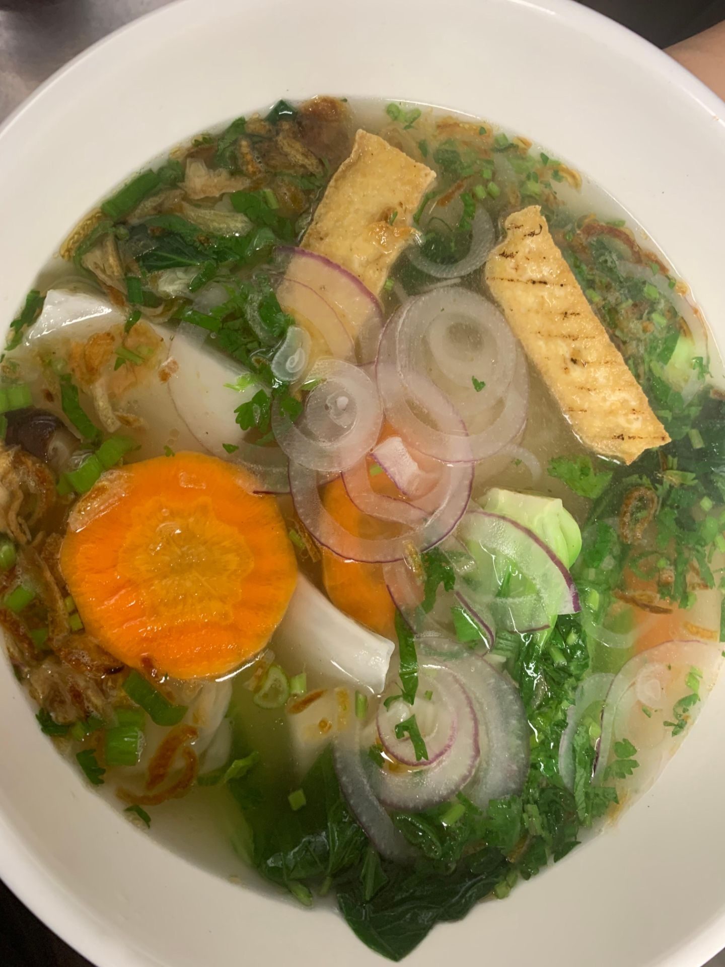 Vegetarian Pho (V) (GFO).