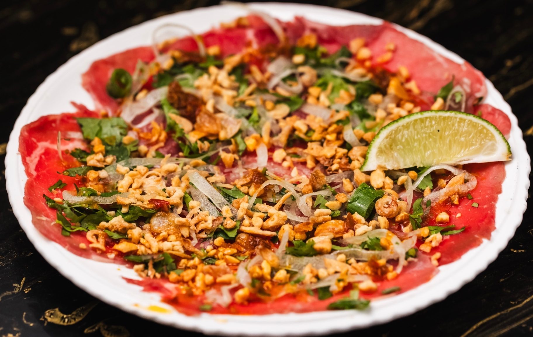 Beef Carpaccio (GFO).