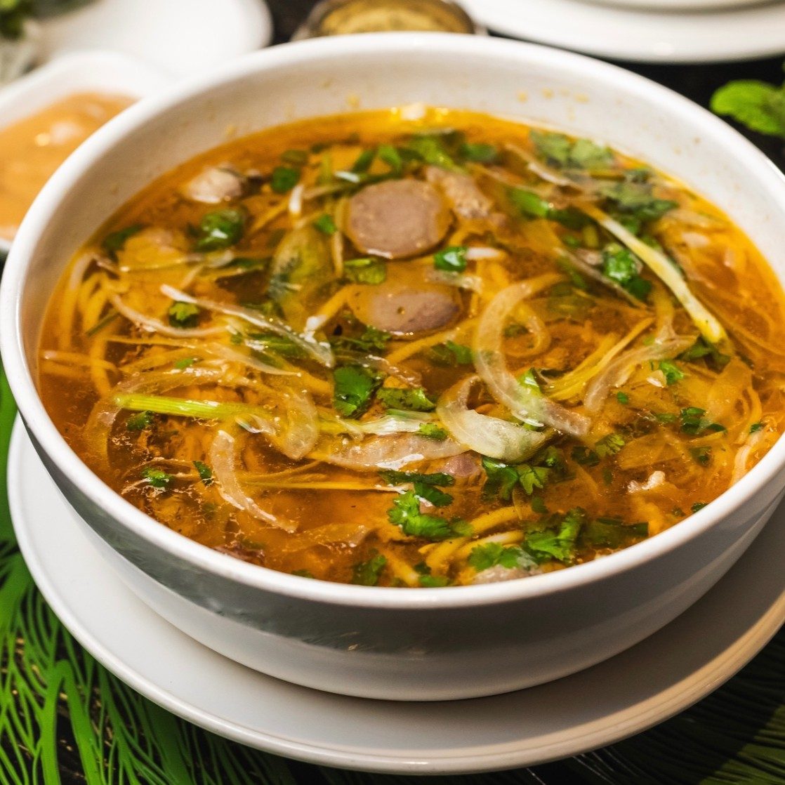 Spicy Vietnamese Beef Noodle Soup (Bun Bo Hue).