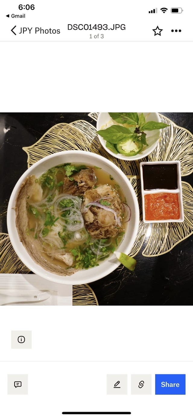 Signature Oxtail Pho (GF).
